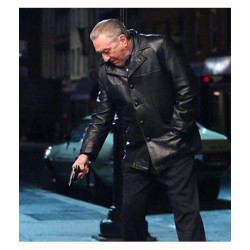 The Irishman Frank Sheeran Leather Blazer